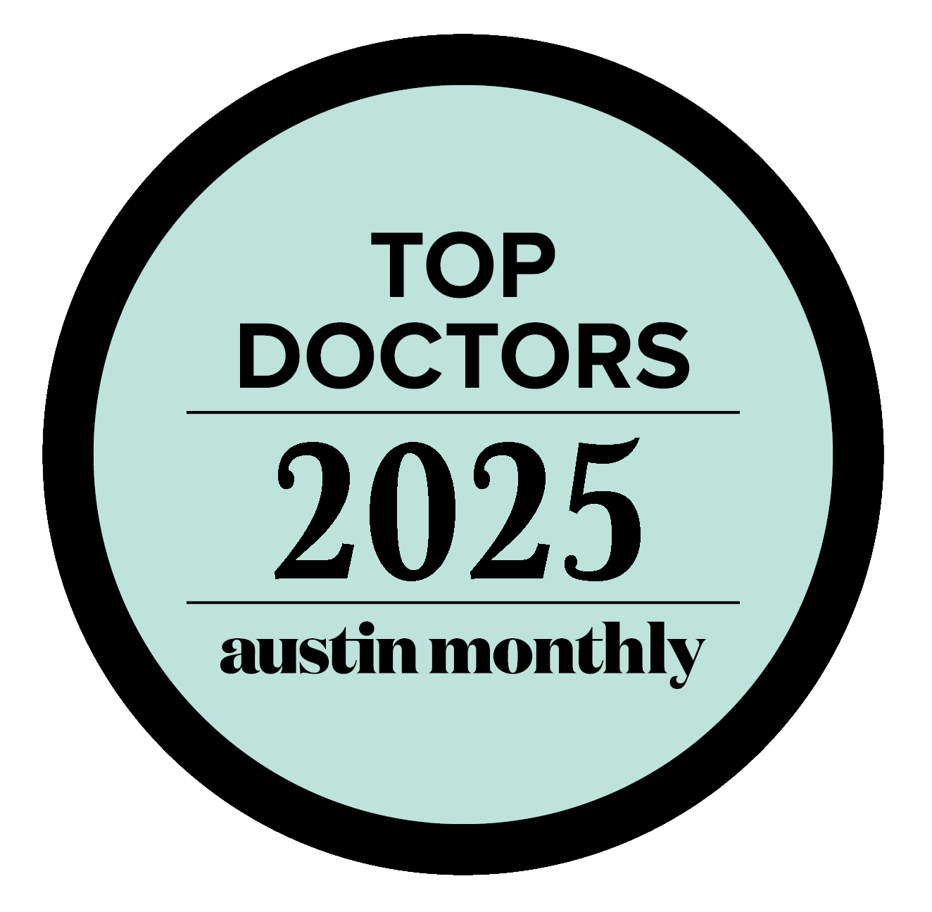 2025 Austin Monthly Top Doctors
