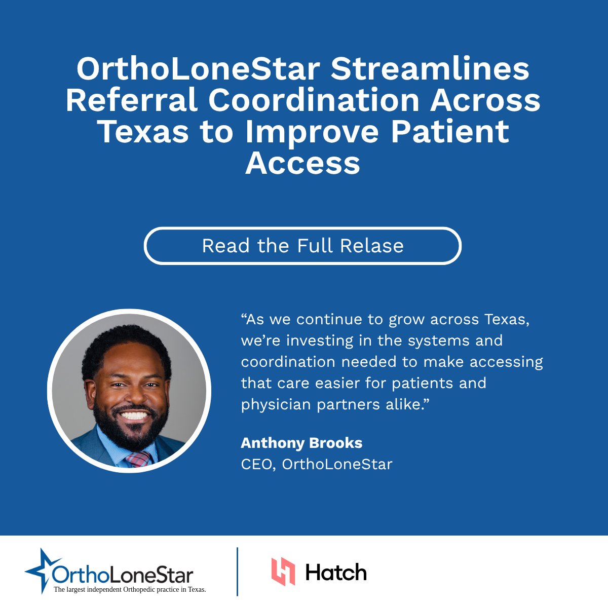 OrthoLoneStar Streamlines Referral Coordination Across Texas to Improve Patient Access